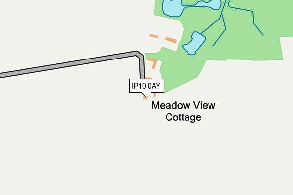 IP10 0AY map - OS OpenMap – Local (Ordnance Survey)