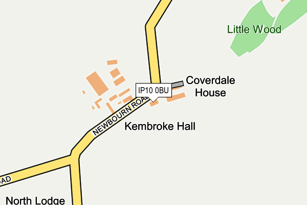 IP10 0BU map - OS OpenMap – Local (Ordnance Survey)