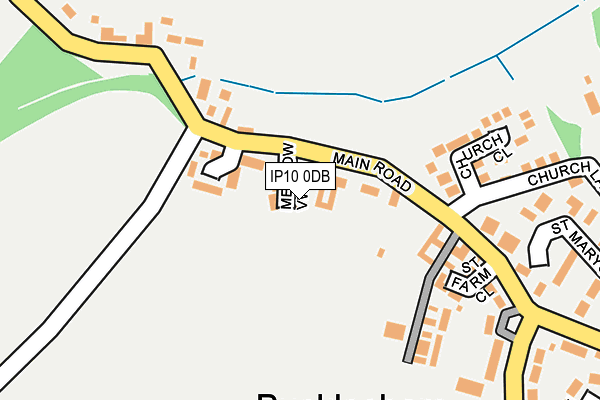 IP10 0DB map - OS OpenMap – Local (Ordnance Survey)