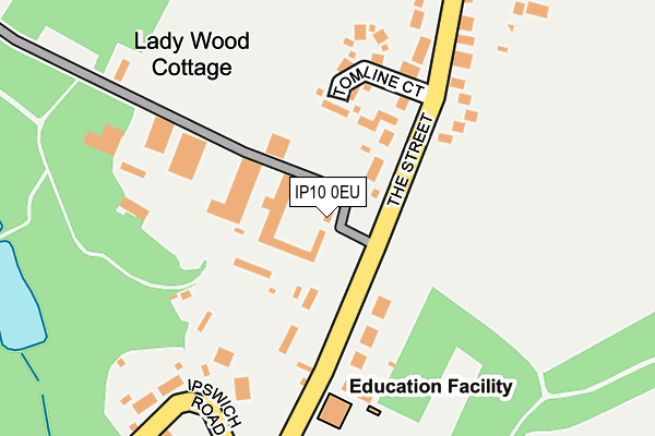 Map of BKB1 LTD at local scale