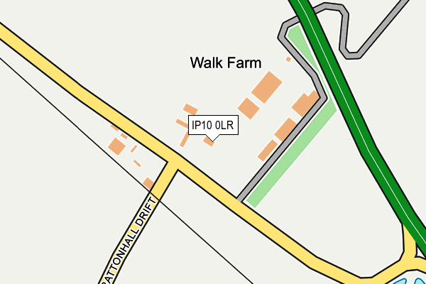 IP10 0LR map - OS OpenMap – Local (Ordnance Survey)