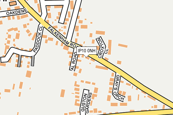 IP10 0NH map - OS OpenMap – Local (Ordnance Survey)