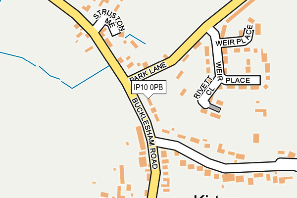 IP10 0PB map - OS OpenMap – Local (Ordnance Survey)