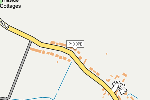 IP10 0PE map - OS OpenMap – Local (Ordnance Survey)