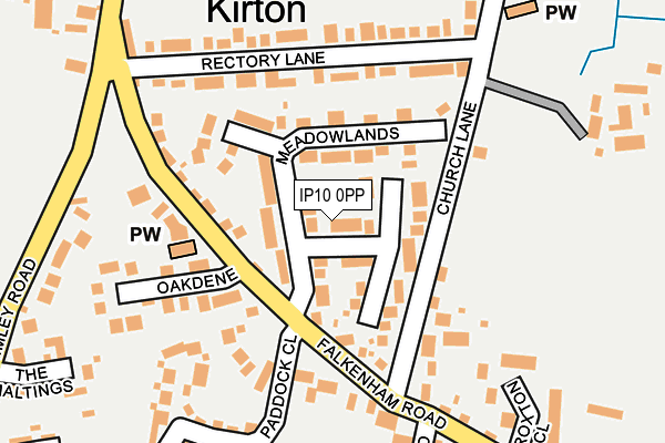 Map of JULONY PROPERTIES LLP at local scale
