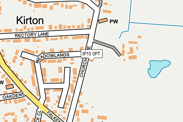 IP10 0PT map - OS OpenMap – Local (Ordnance Survey)