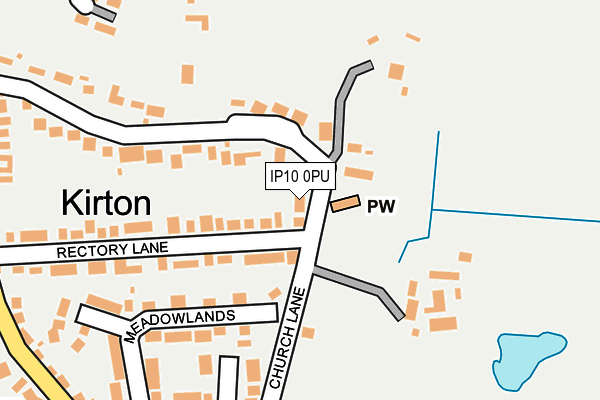 IP10 0PU map - OS OpenMap – Local (Ordnance Survey)