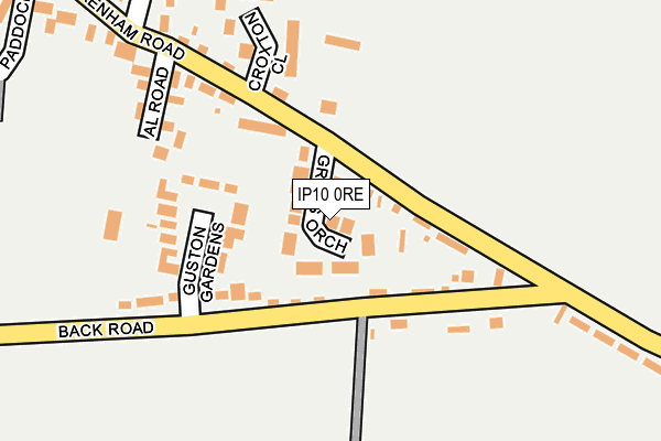 IP10 0RE map - OS OpenMap – Local (Ordnance Survey)