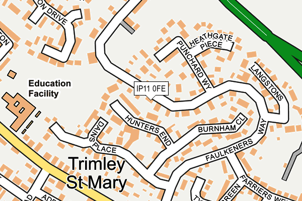 Map of THE LITTLE DESK CO. LTD at local scale