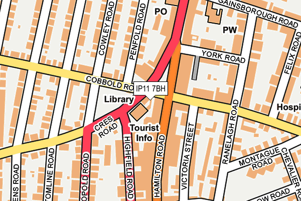 Map of MARTIN BOTT (BOOKDEALERS) LIMITED at local scale