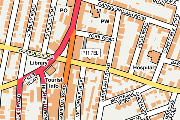 Map of ARKALIE LTD at local scale