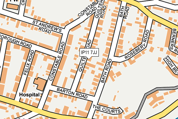 Map of DRAYTON PROJECTS LTD at local scale