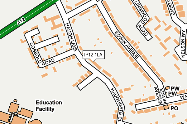 Map of ADDISON ELECTRICAL (SUFFOLK) LIMITED at local scale