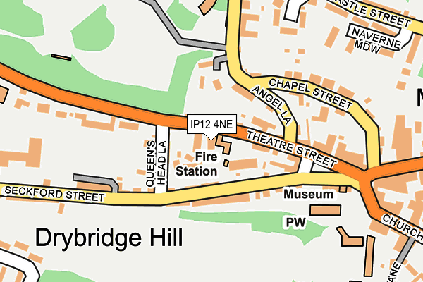 Map of THE BELL PARTNERSHIP LIMITED at local scale