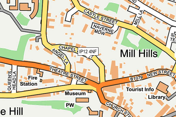 Map of MILLWEST ESTATES & INVESTMENTS LTD at local scale