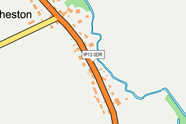 Map of DEREHAM PROPERTIES LIMITED at local scale