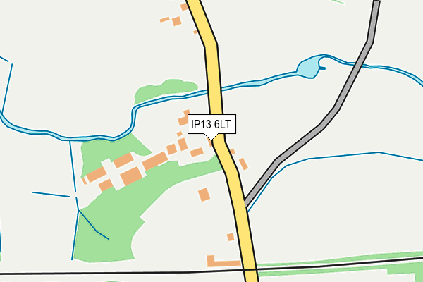 Map of SITERITE PROPERTY LTD at local scale