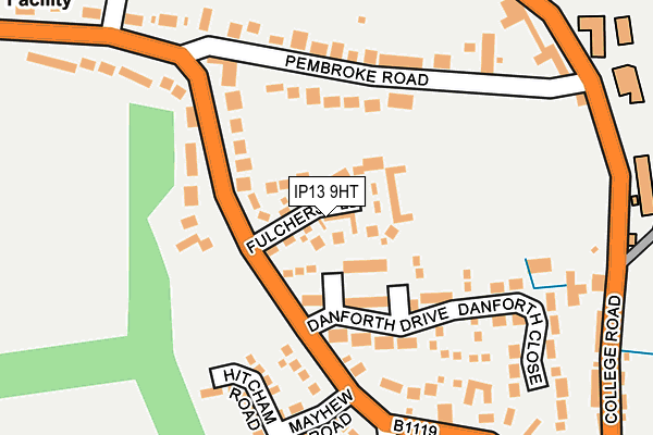 Map of ATKINSON PROPERTY LIMITED at local scale
