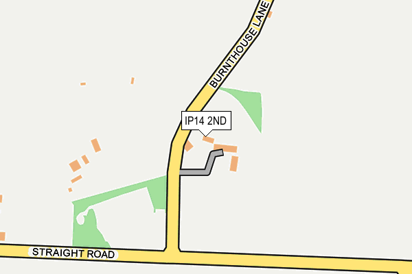 IP14 2ND map - OS OpenMap – Local (Ordnance Survey)