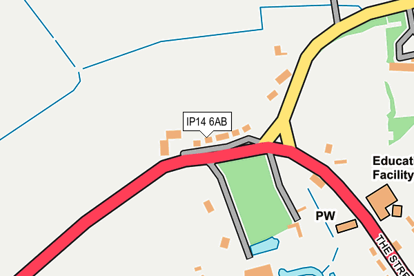 Map of HASK HOMES LTD at local scale