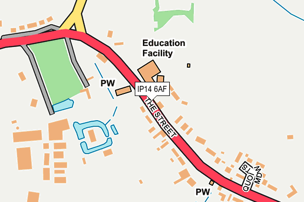 Map of DEXTERMOVE LIMITED at local scale