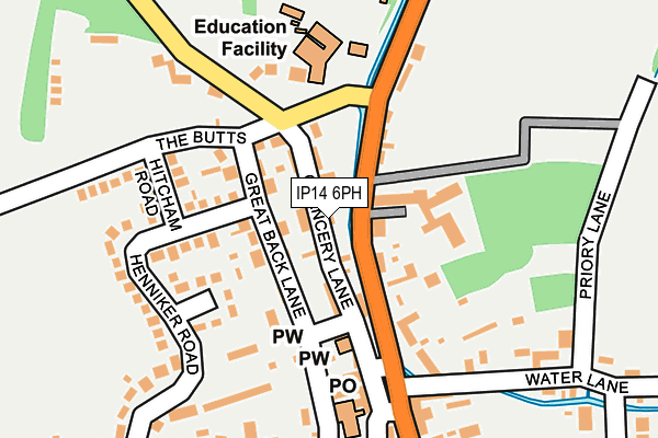 Map of AQUA BLUE TRADING LIMITED at local scale