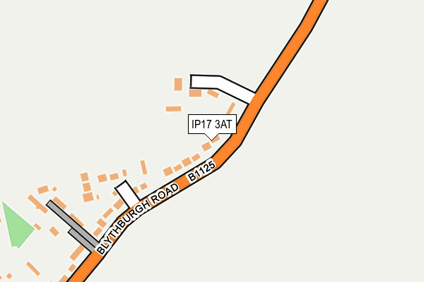 IP17 3AT map - OS OpenMap – Local (Ordnance Survey)