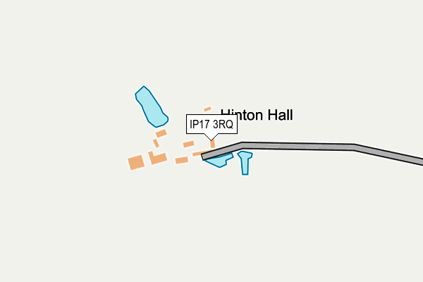 IP17 3RQ map - OS OpenMap – Local (Ordnance Survey)