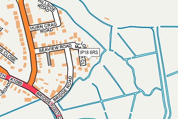 IP18 6RS map - OS OpenMap – Local (Ordnance Survey)