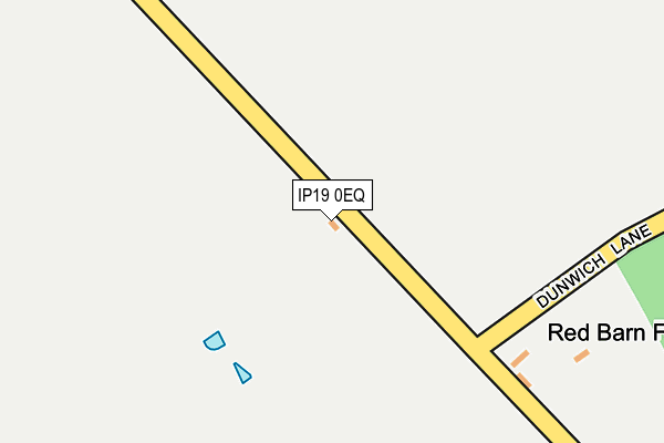 IP19 0EQ map - OS OpenMap – Local (Ordnance Survey)