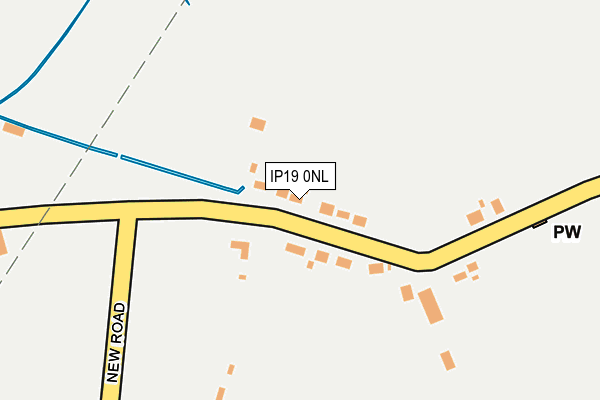 IP19 0NL map - OS OpenMap – Local (Ordnance Survey)