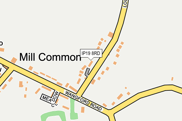 IP19 8RD map - OS OpenMap – Local (Ordnance Survey)