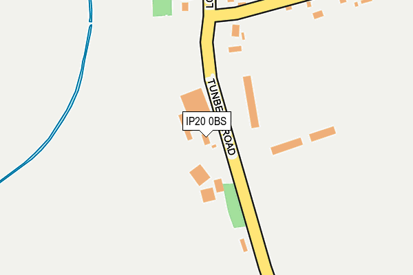 IP20 0BS map - OS OpenMap – Local (Ordnance Survey)