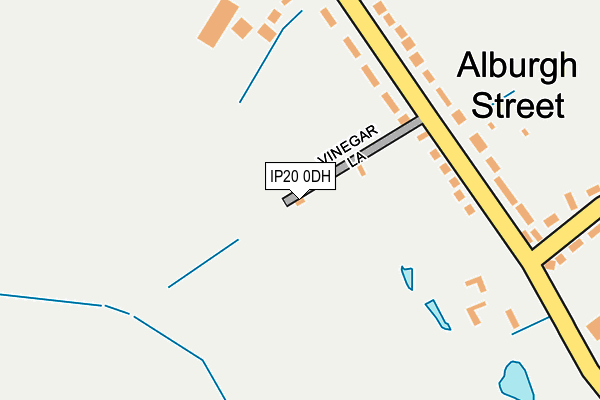 IP20 0DH map - OS OpenMap – Local (Ordnance Survey)