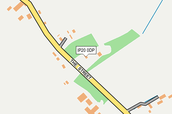 IP20 0DP map - OS OpenMap – Local (Ordnance Survey)