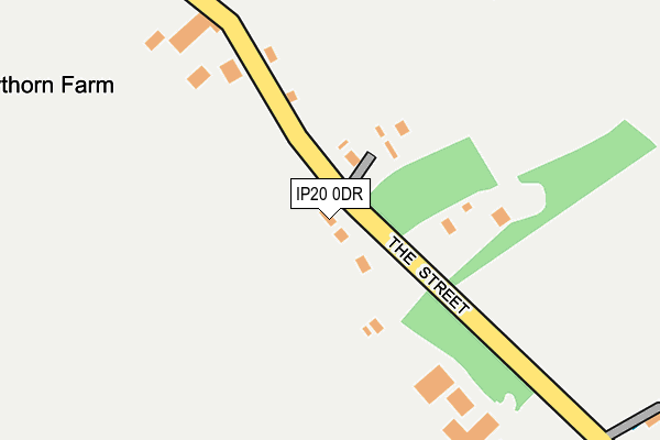 IP20 0DR map - OS OpenMap – Local (Ordnance Survey)