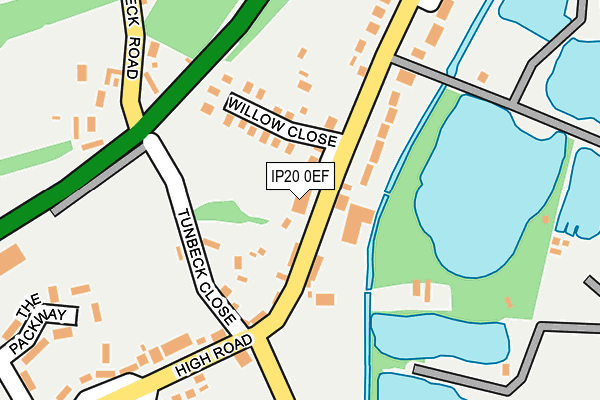 IP20 0EF map - OS OpenMap – Local (Ordnance Survey)