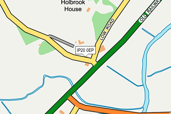 IP20 0EP map - OS OpenMap – Local (Ordnance Survey)