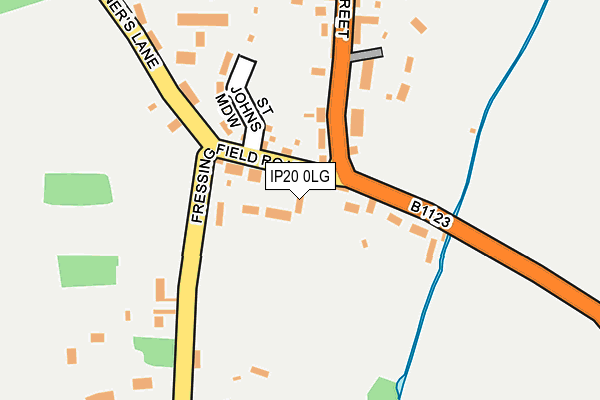 IP20 0LG map - OS OpenMap – Local (Ordnance Survey)