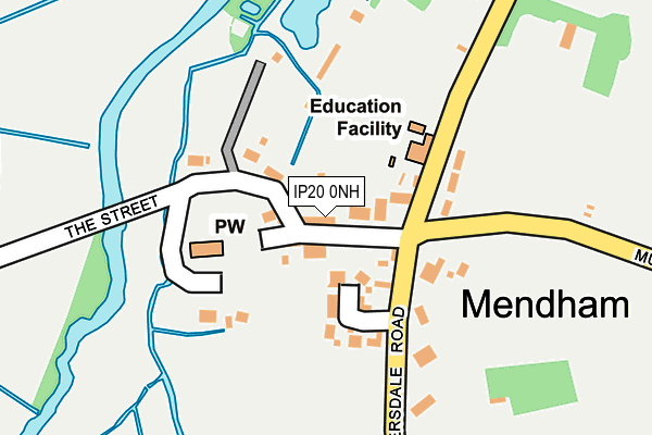 IP20 0NH map - OS OpenMap – Local (Ordnance Survey)