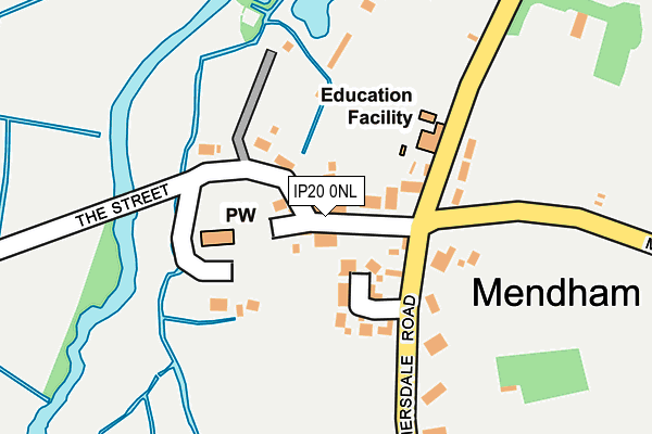IP20 0NL map - OS OpenMap – Local (Ordnance Survey)