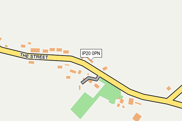 IP20 0PN map - OS OpenMap – Local (Ordnance Survey)
