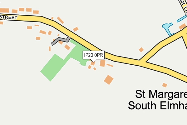 IP20 0PR map - OS OpenMap – Local (Ordnance Survey)