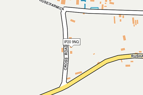 IP20 9NQ map - OS OpenMap – Local (Ordnance Survey)