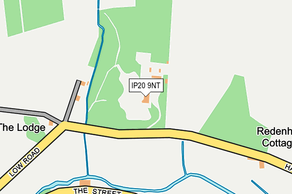 IP20 9NT map - OS OpenMap – Local (Ordnance Survey)