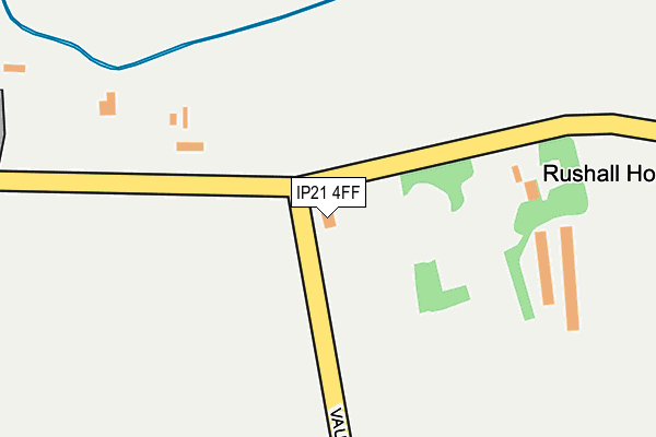 IP21 4FF map - OS OpenMap – Local (Ordnance Survey)