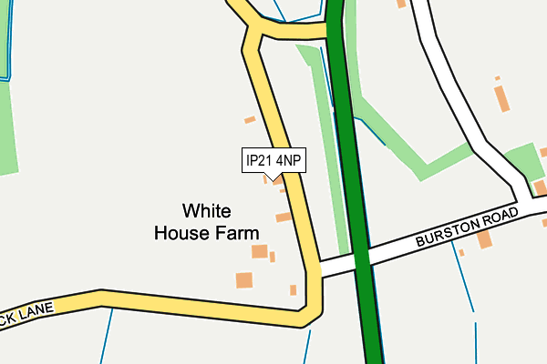 IP21 4NP map - OS OpenMap – Local (Ordnance Survey)