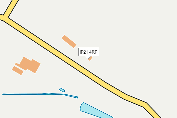 IP21 4RP map - OS OpenMap – Local (Ordnance Survey)