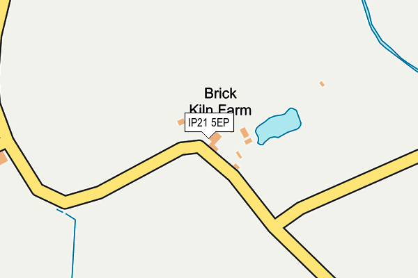 IP21 5EP map - OS OpenMap – Local (Ordnance Survey)