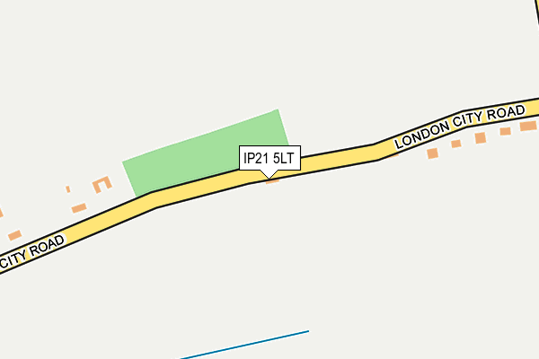 IP21 5LT map - OS OpenMap – Local (Ordnance Survey)